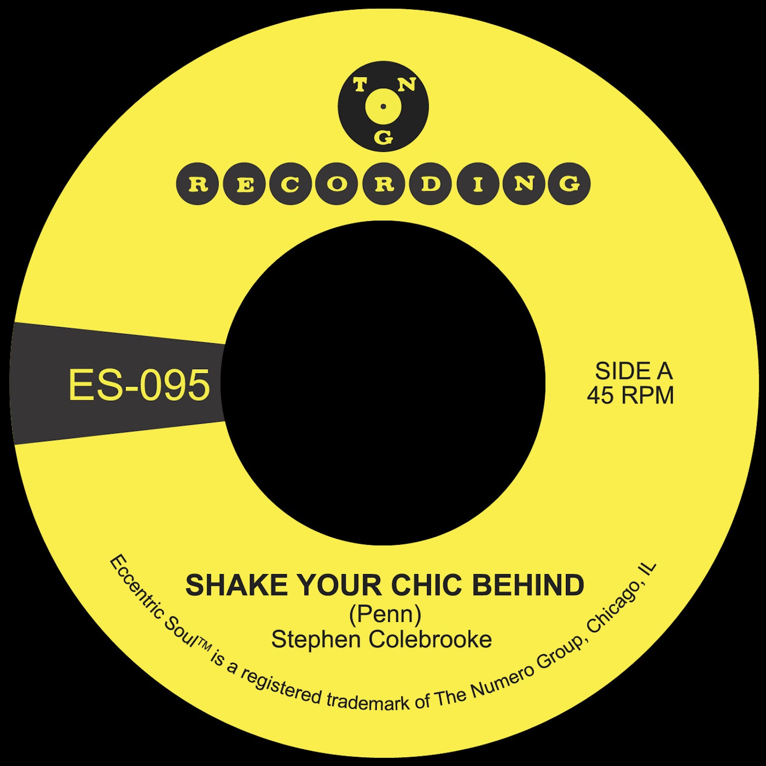 Shake Your Chic Behind B/W Stay Away From Music
