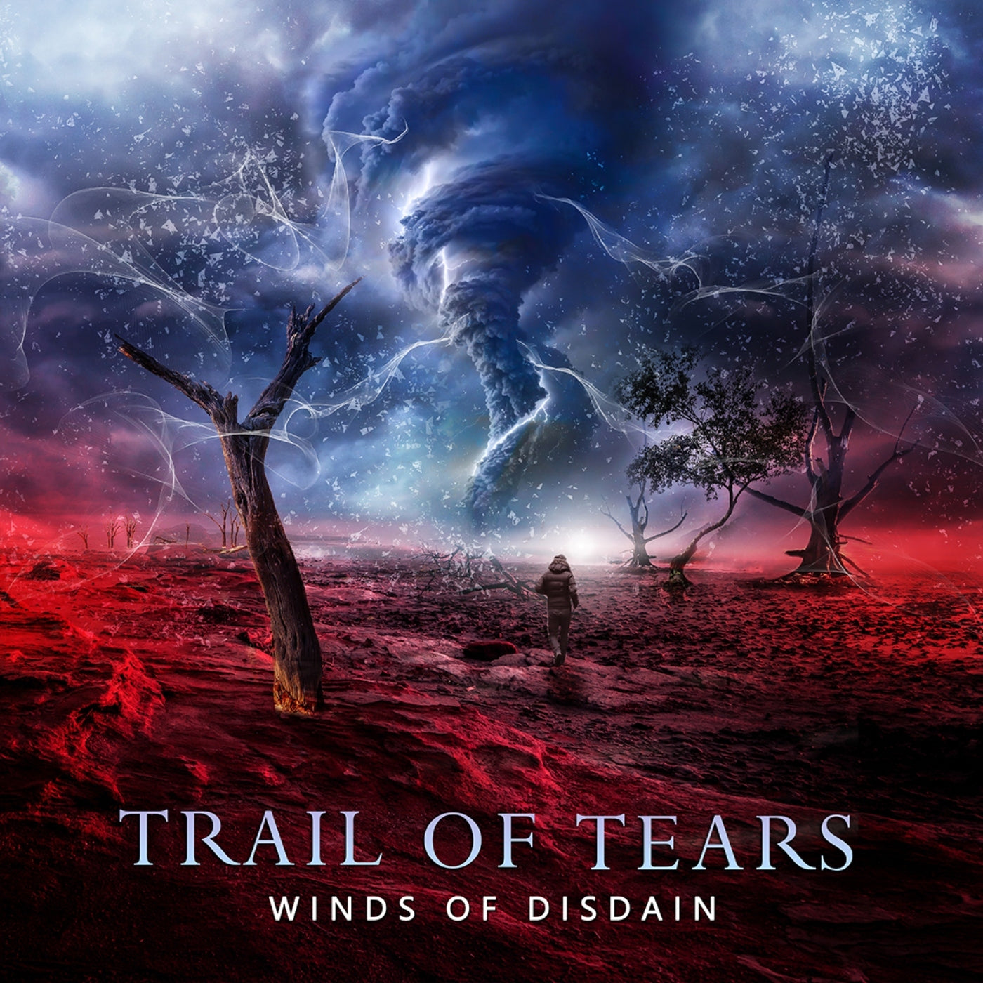 Winds Of Disdain - Blue & Black Marble Vinyl