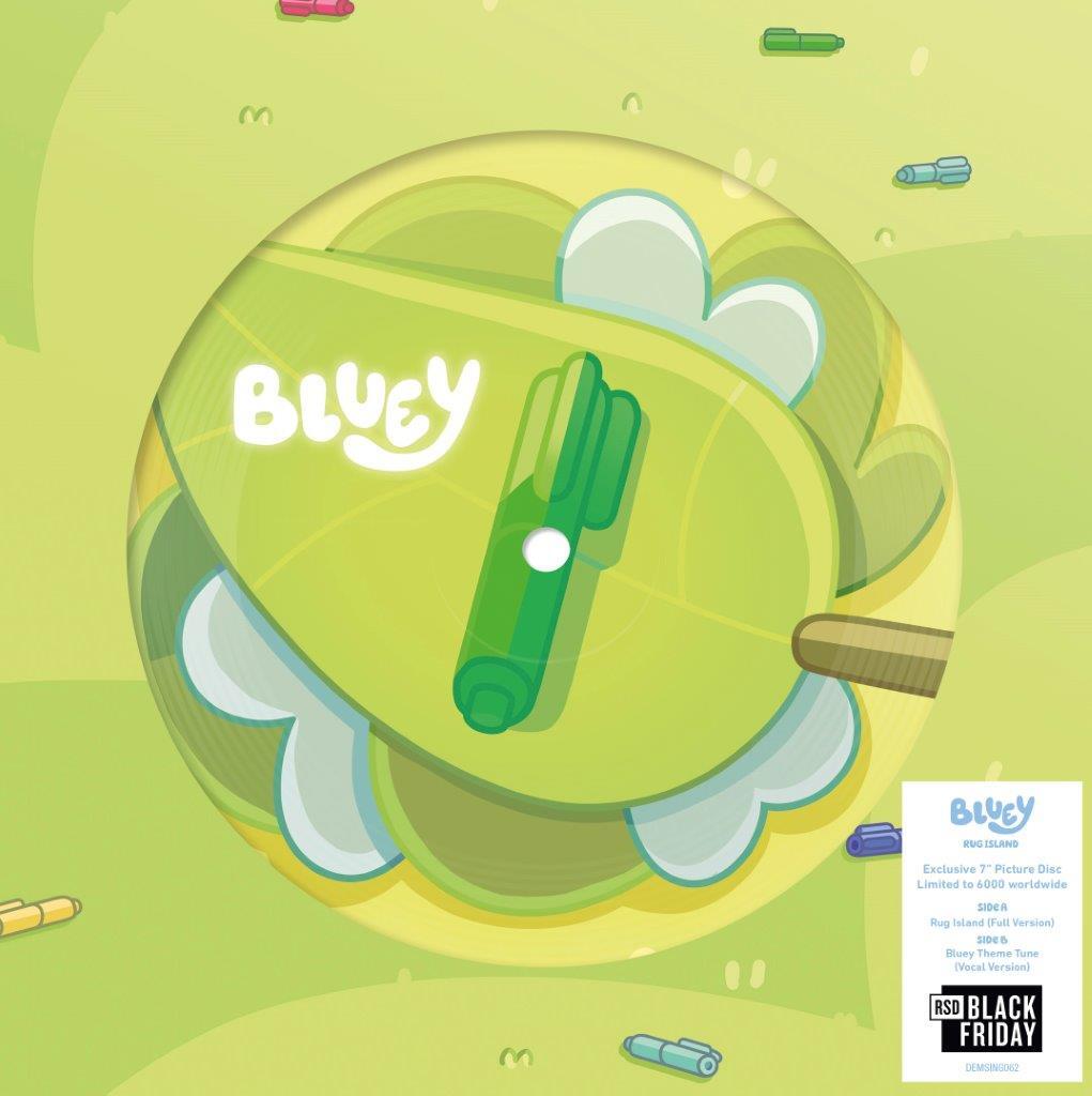 Rug Island / Bluey Theme Tune - Limited Picture Disc 7-Inch