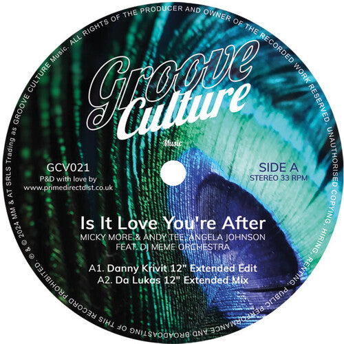 IS IT LOVE YOU'RE AFTER