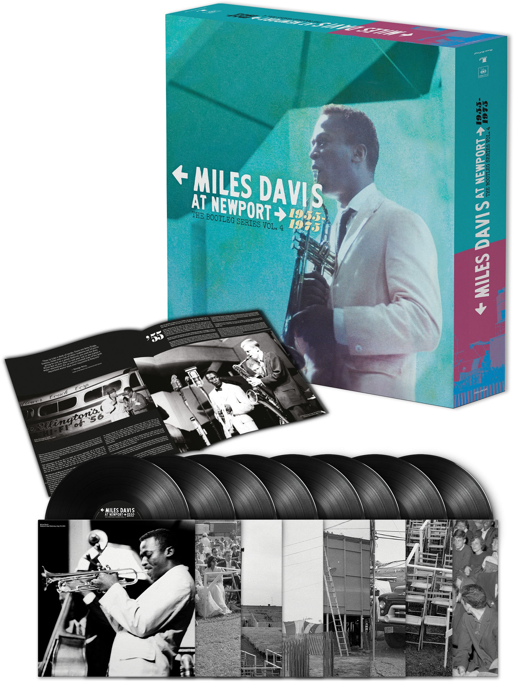 Miles At Newport 1955-1975 (Bootleg Series 4) - Deluxe 180-Gram Black Vinyl Boxset