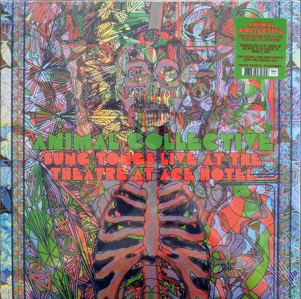Sung Tongs Live at the Theatre at Ace Hotel - Ltd Light Green and Neon Orange Vinyl