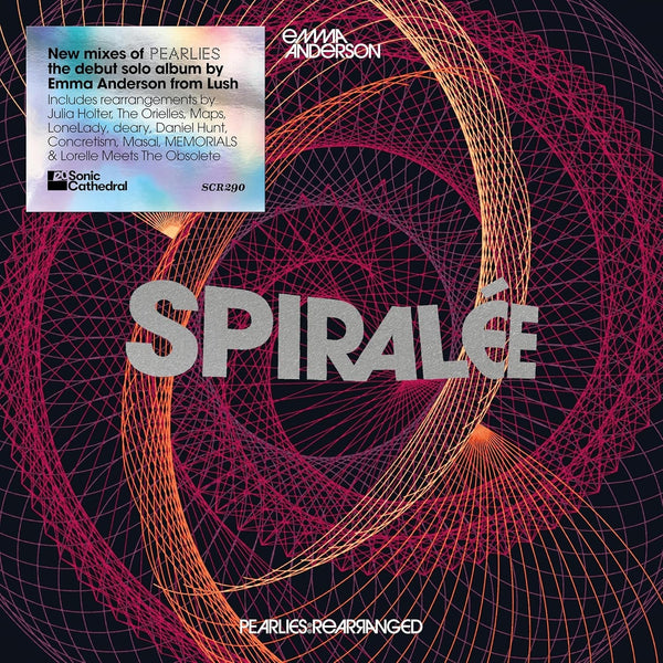 Spiralee: Pearlies Rearranged - Violet & Green Galaxy Colored Vinyl