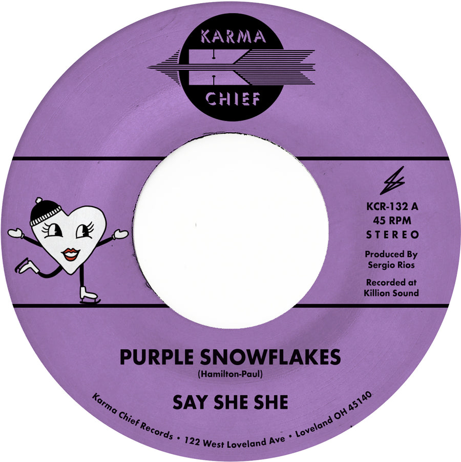 Purple Snowflakes / This Wintertime