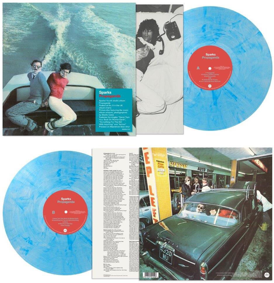 Propaganda - 50th Anniversary 140gm Maelstrom Blue Vinyl