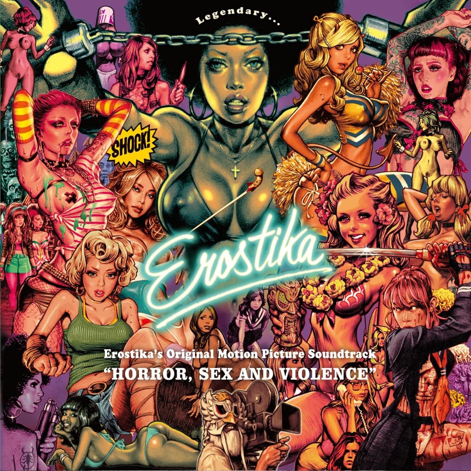 Horror, Sex & Violence (Original Soundtrack) - Pink Splatter Vinyl