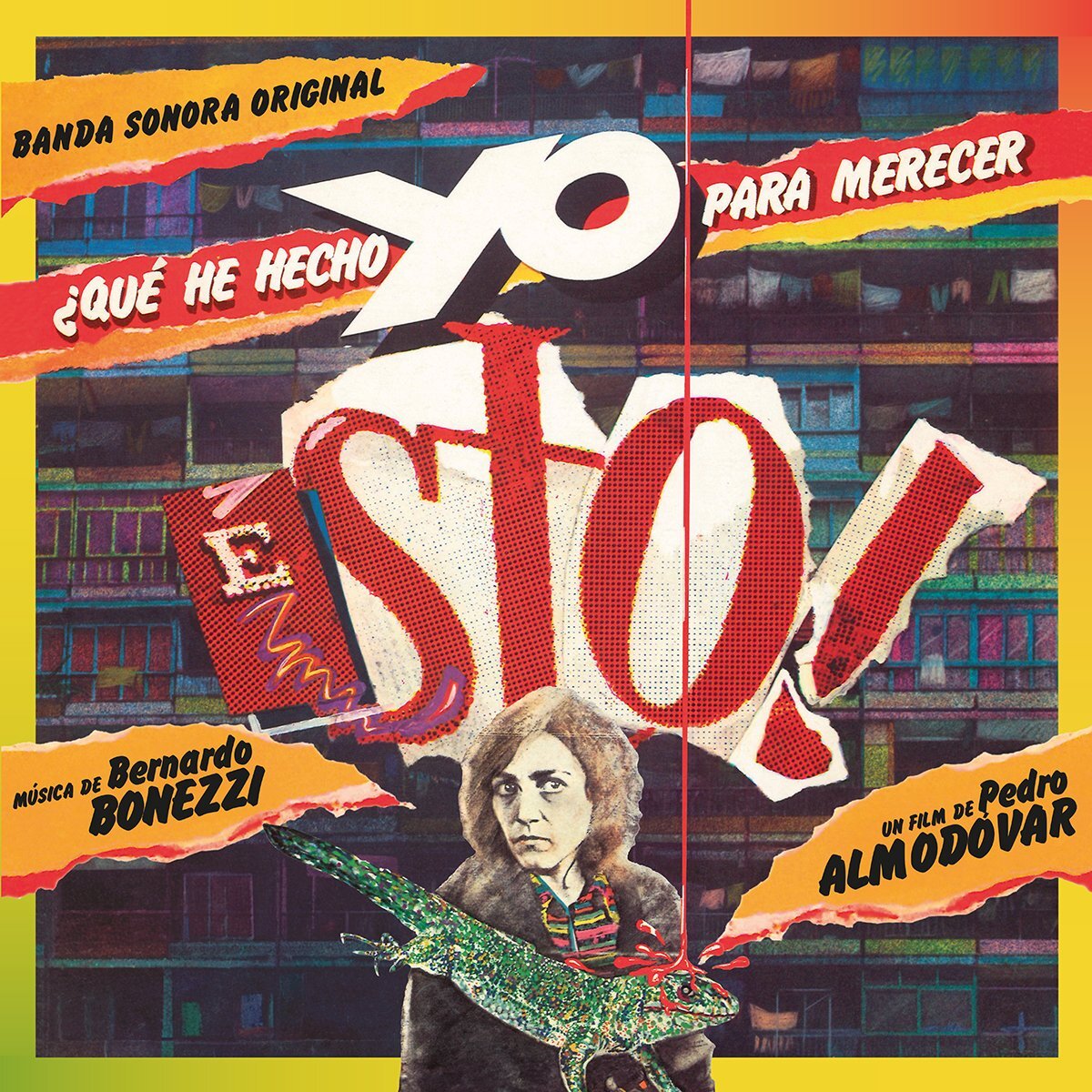 Que He Hecho Yo Para Merecer Esto (Original Soundtrack) - Transparent Green Lizard Colored Vinyl