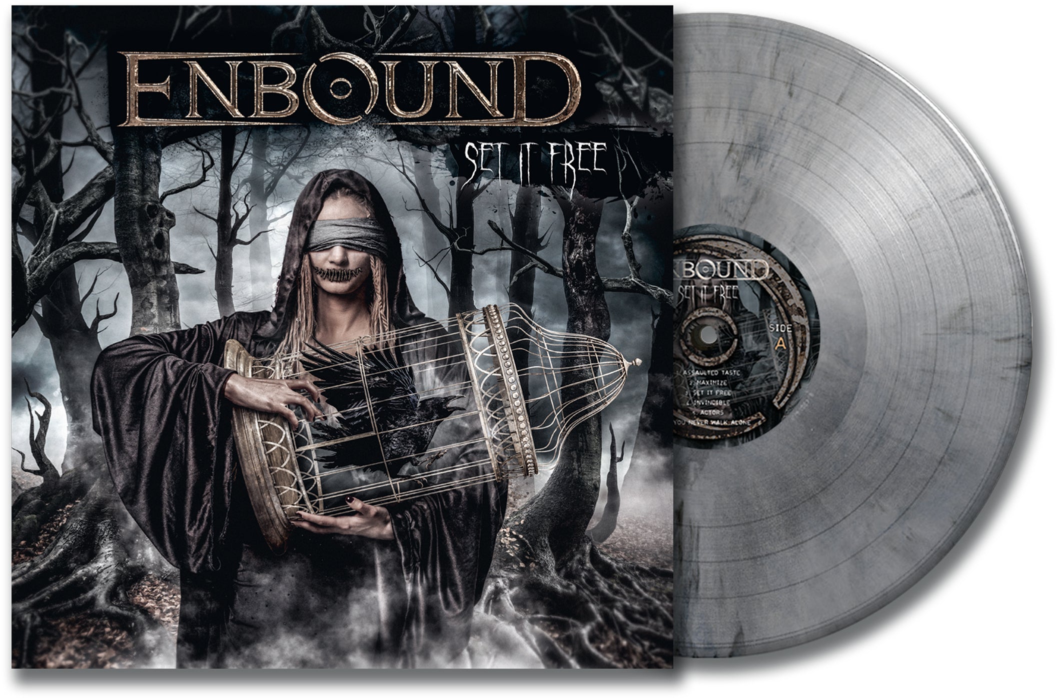 Set It Free - Silver/Black Marble