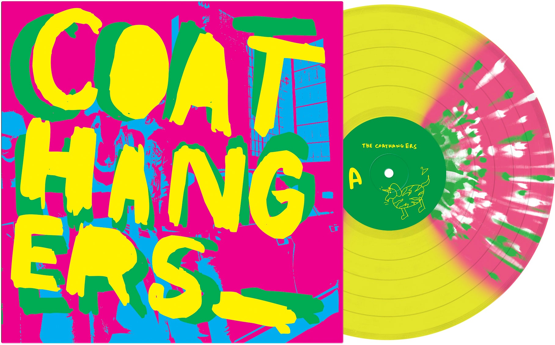 The Coathangers (Deluxe Edition) Yellow/Pink