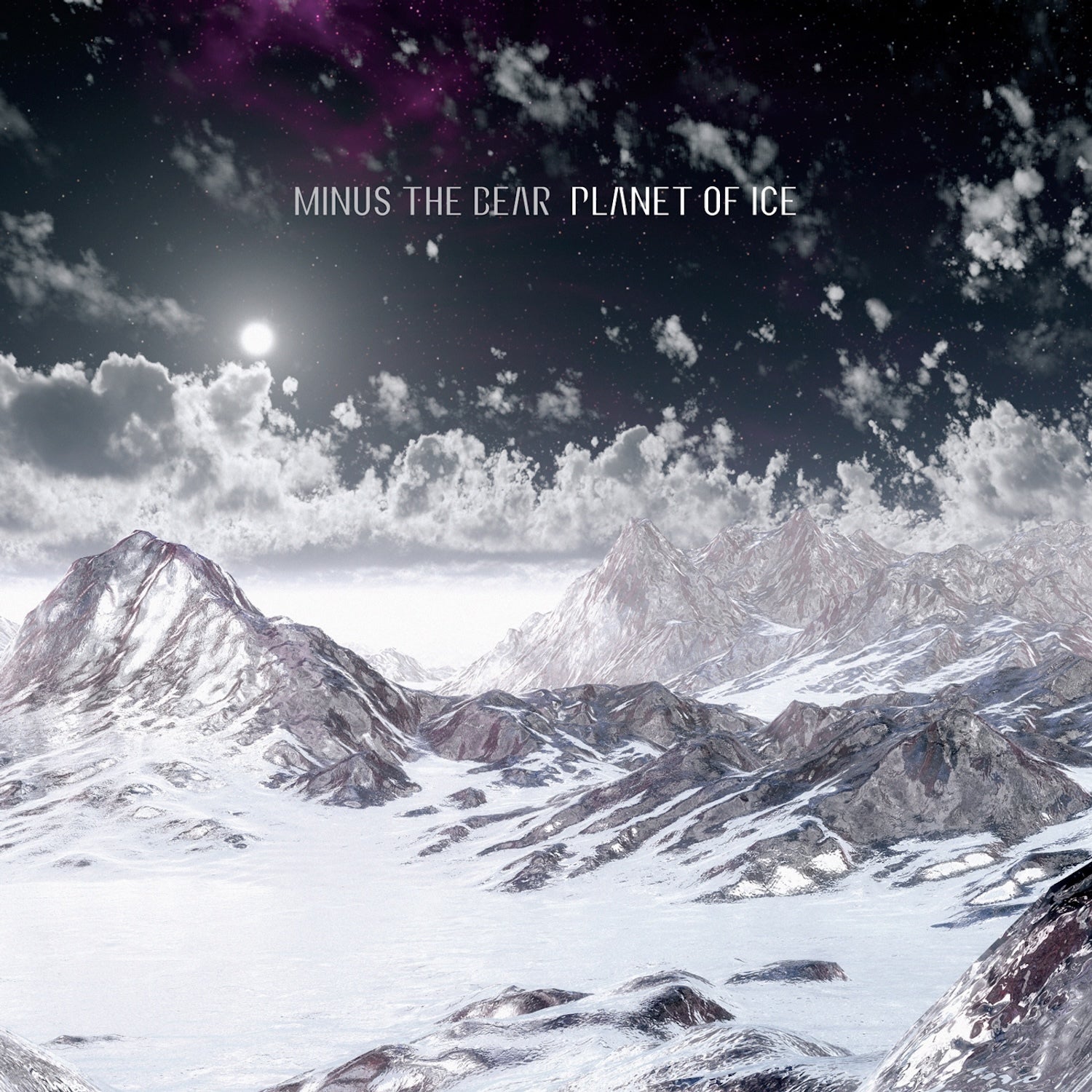Planet Of Ice - Black/white