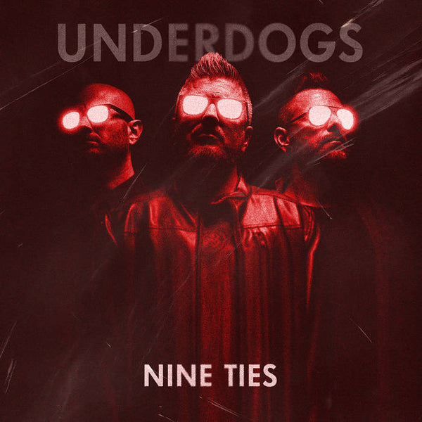 Nine Ties - Red & Black Marble Colored Vinyl