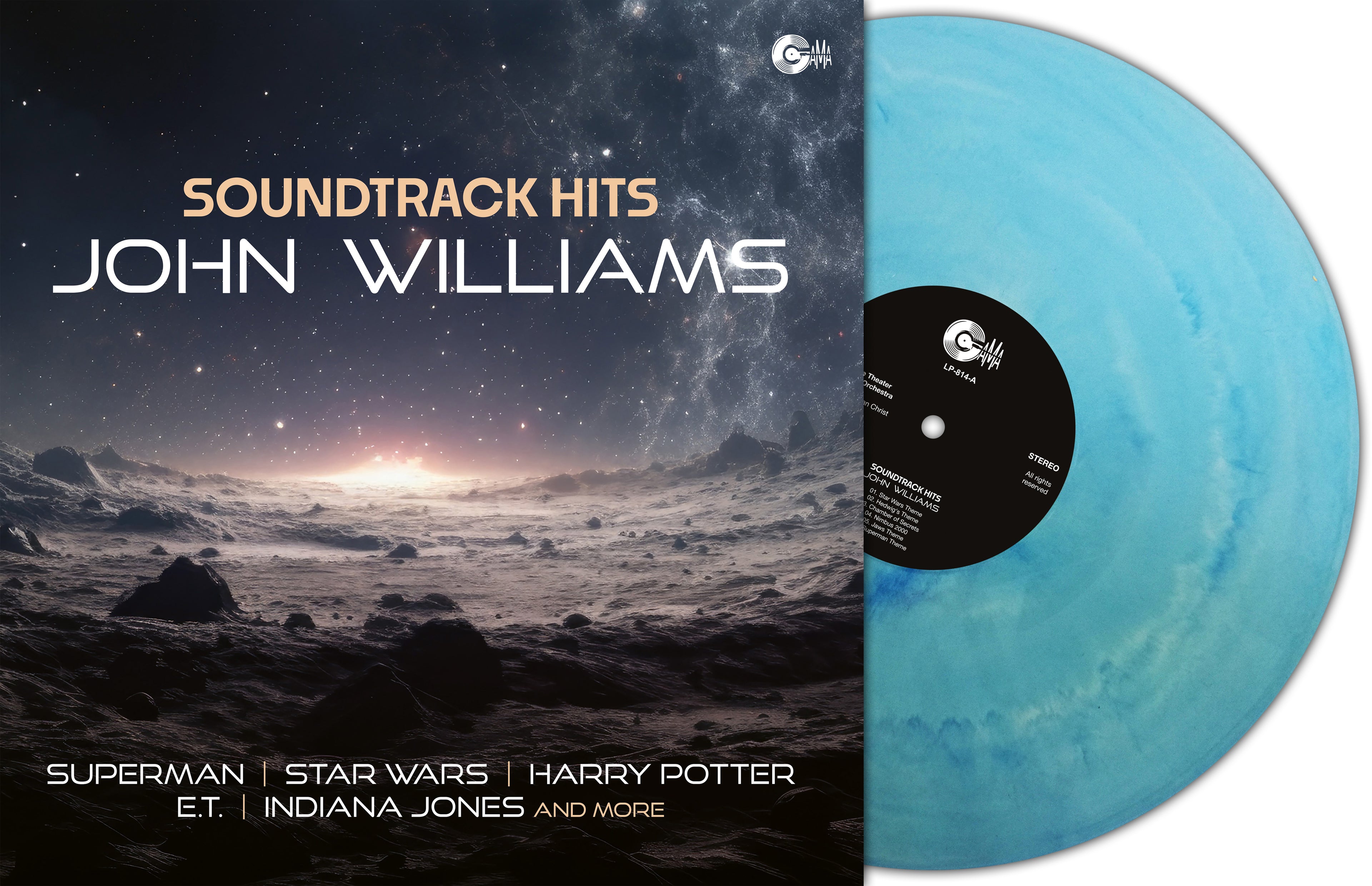 John Williams Soundtrack Hits - Blue + White Vinyl