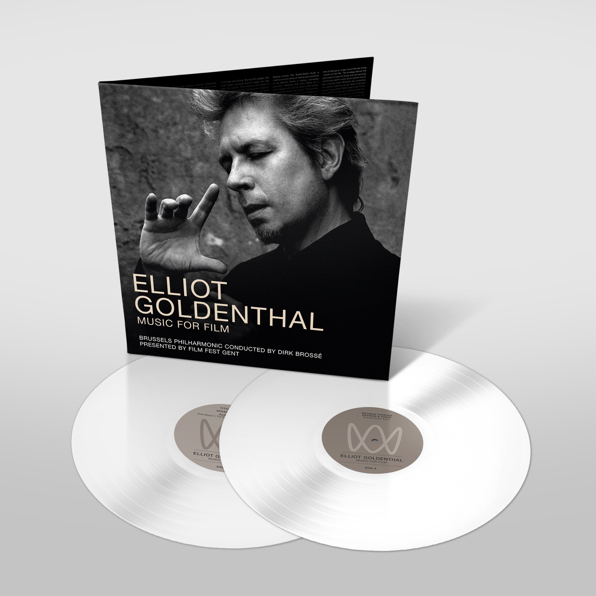 Music For Film Vinyl Edition - White Vinyl in Gatefold Sleeve
