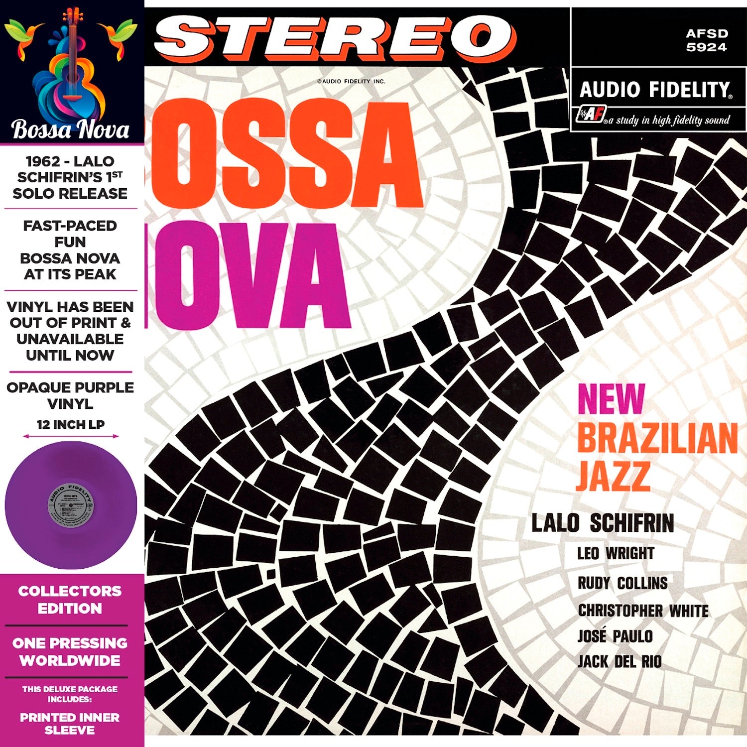 Bossa Nova New Brazilian Jazz - Opaque Purple