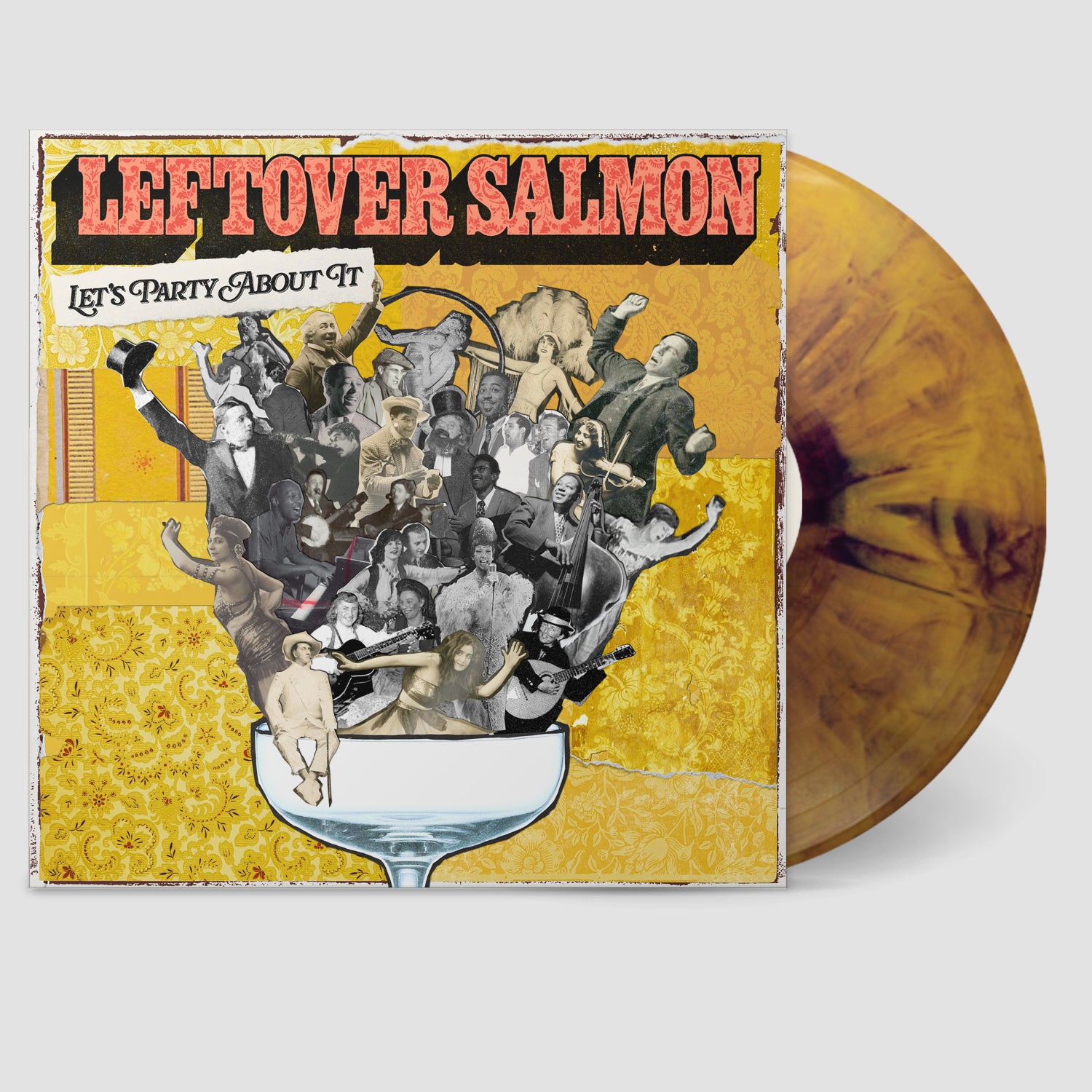 Let's Party About It - Deep Yellow / Purple Twisted