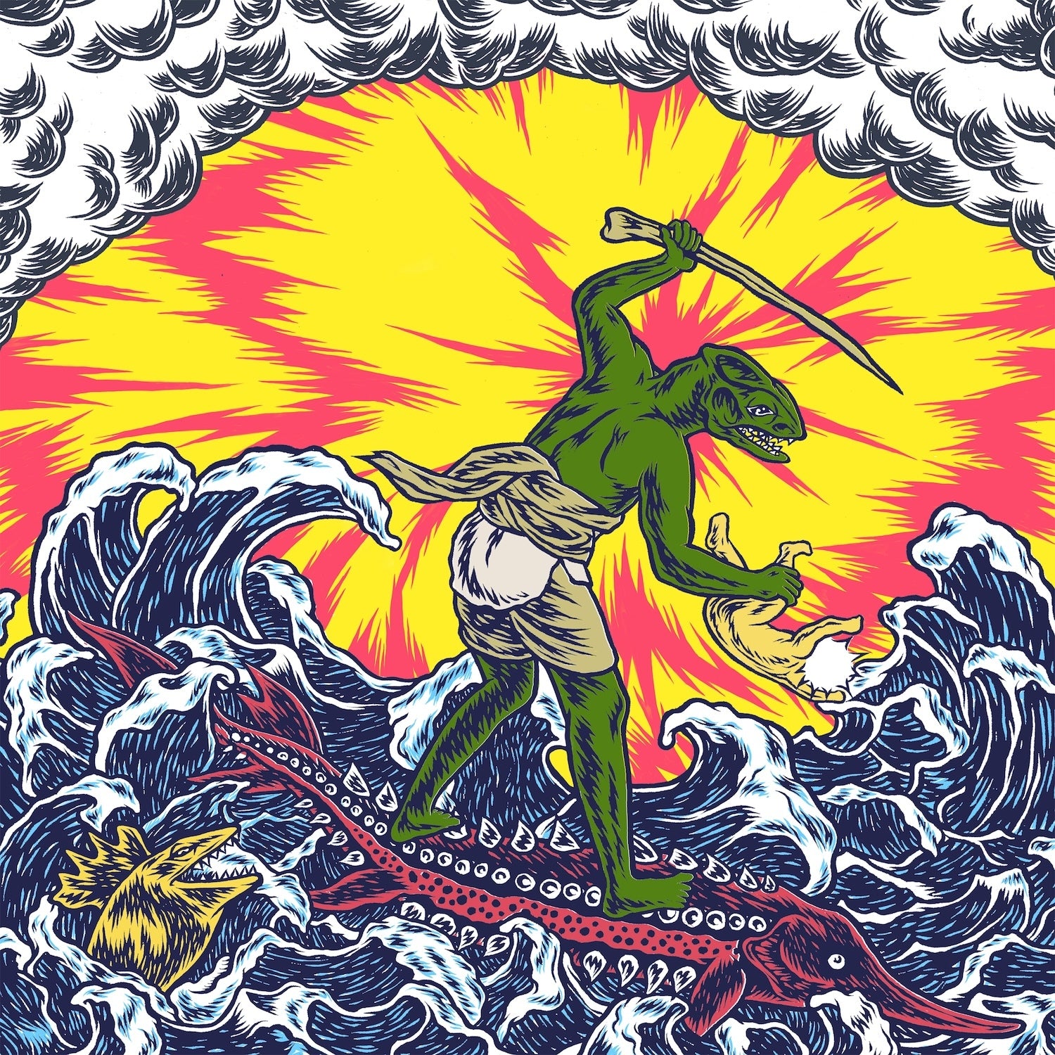 Teenage Gizzard - Eco Green