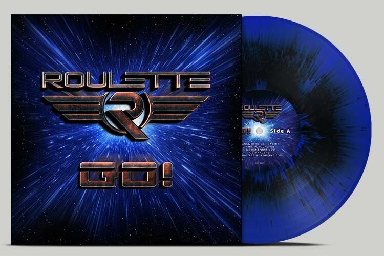 Go! - Blue/Black Splatter