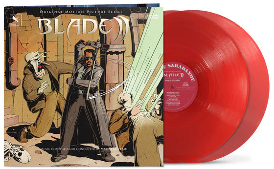 Blade II (Original Soundtrack) - Deluxe Translucent Ruby Colored Vinyl