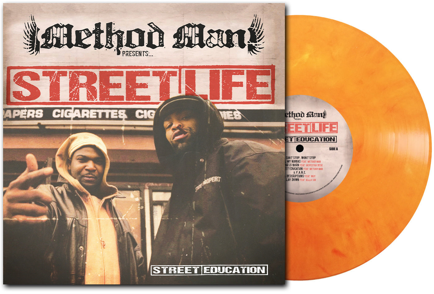 Street Education 20th Anniversary Edition - Limited Deluxe Edition Orange Marble Vinyl