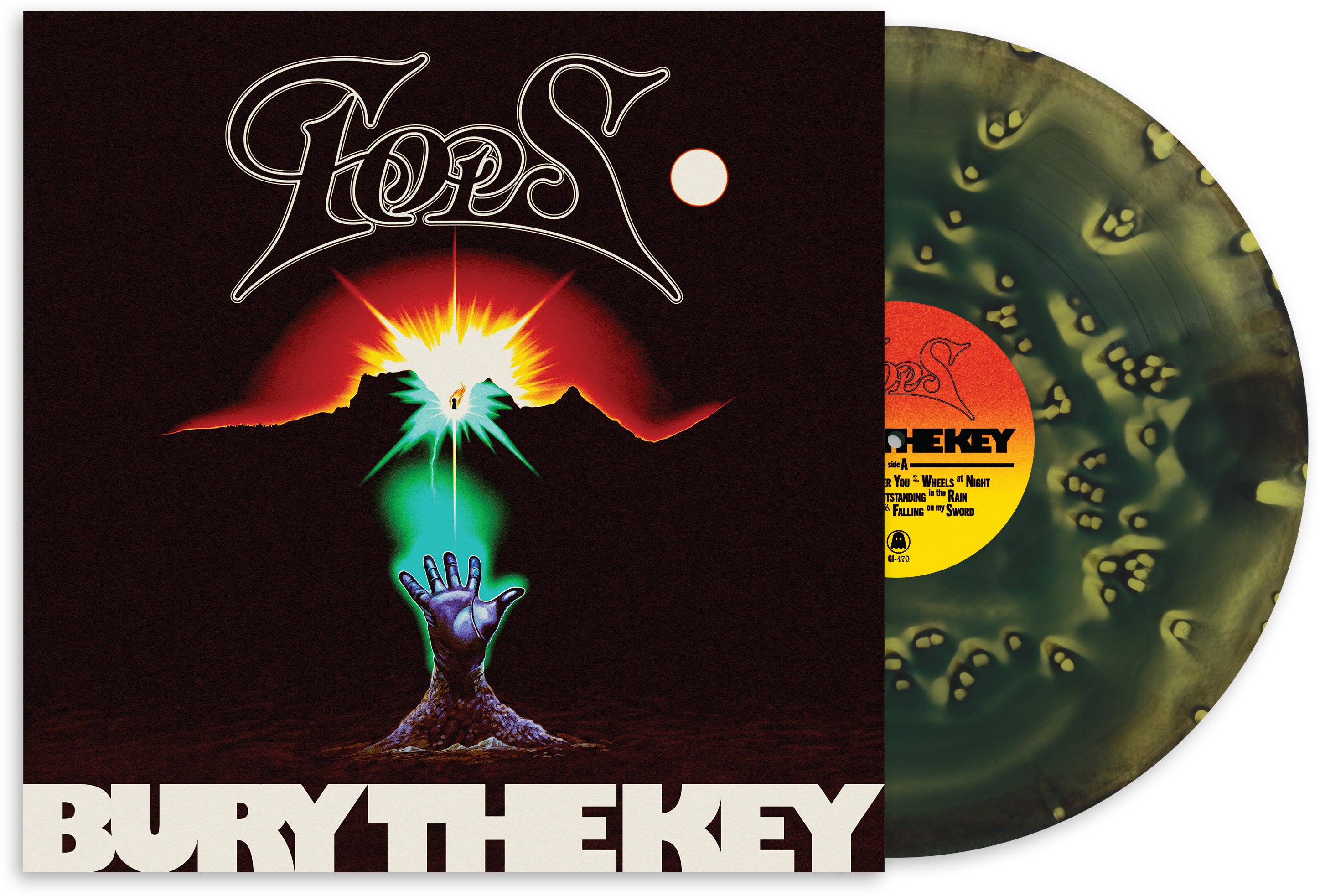 Bury the Key - Green/Yellow