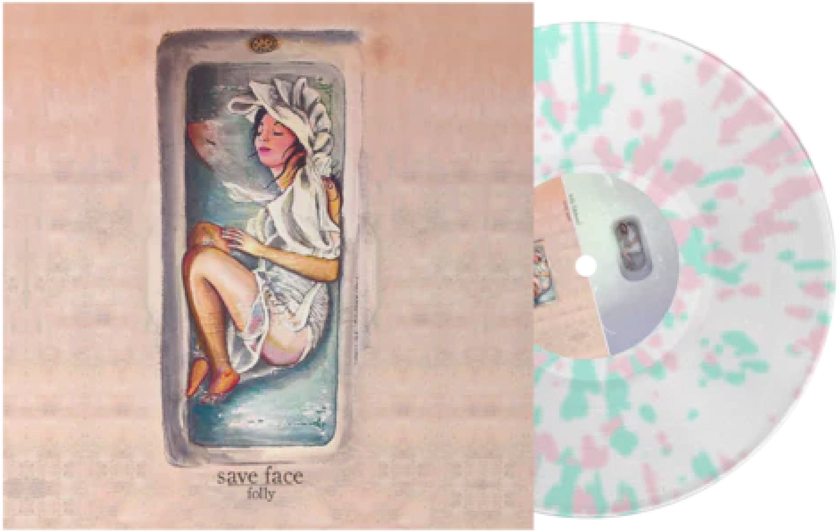 Folly + Folly On The Rocks - Teal/Pink Splatter