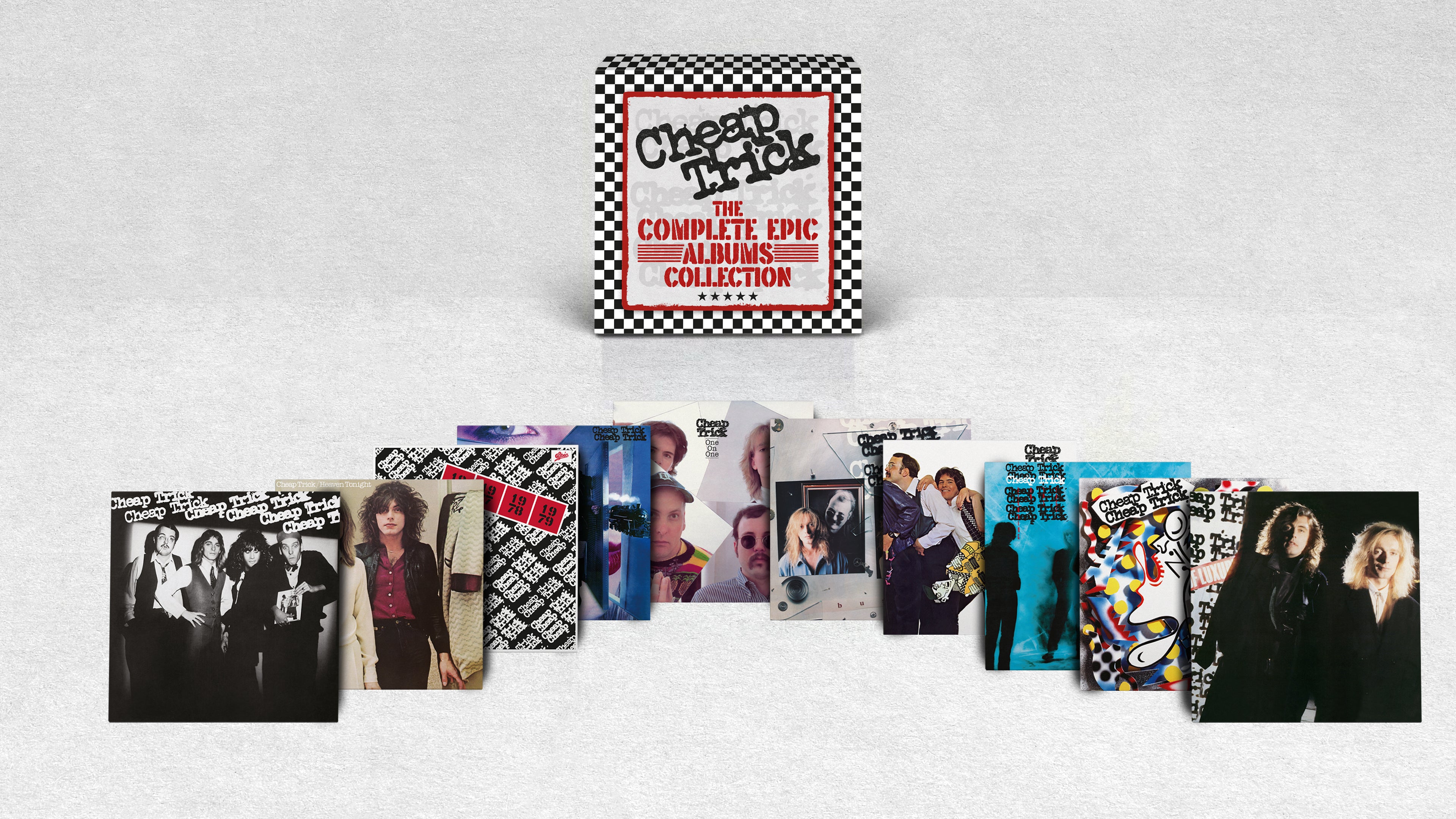 Complete Epic Albums Collection - Limited 14LP Boxset on 180-Gram Crystal Clear Vinyl