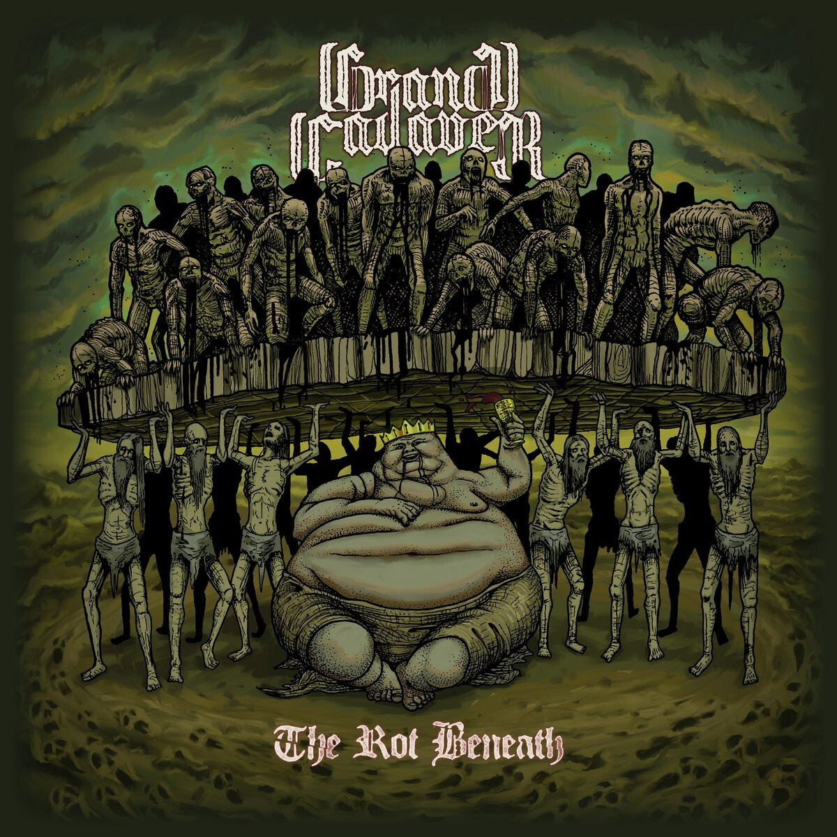 The Rot Beneath - Black/Green