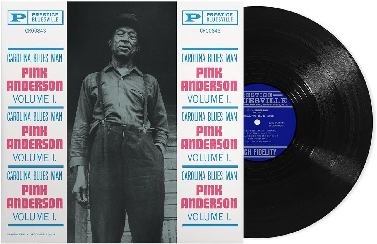 Vol. 1: Carolina Blues Man (Bluesville Acoustic Sounds Series)