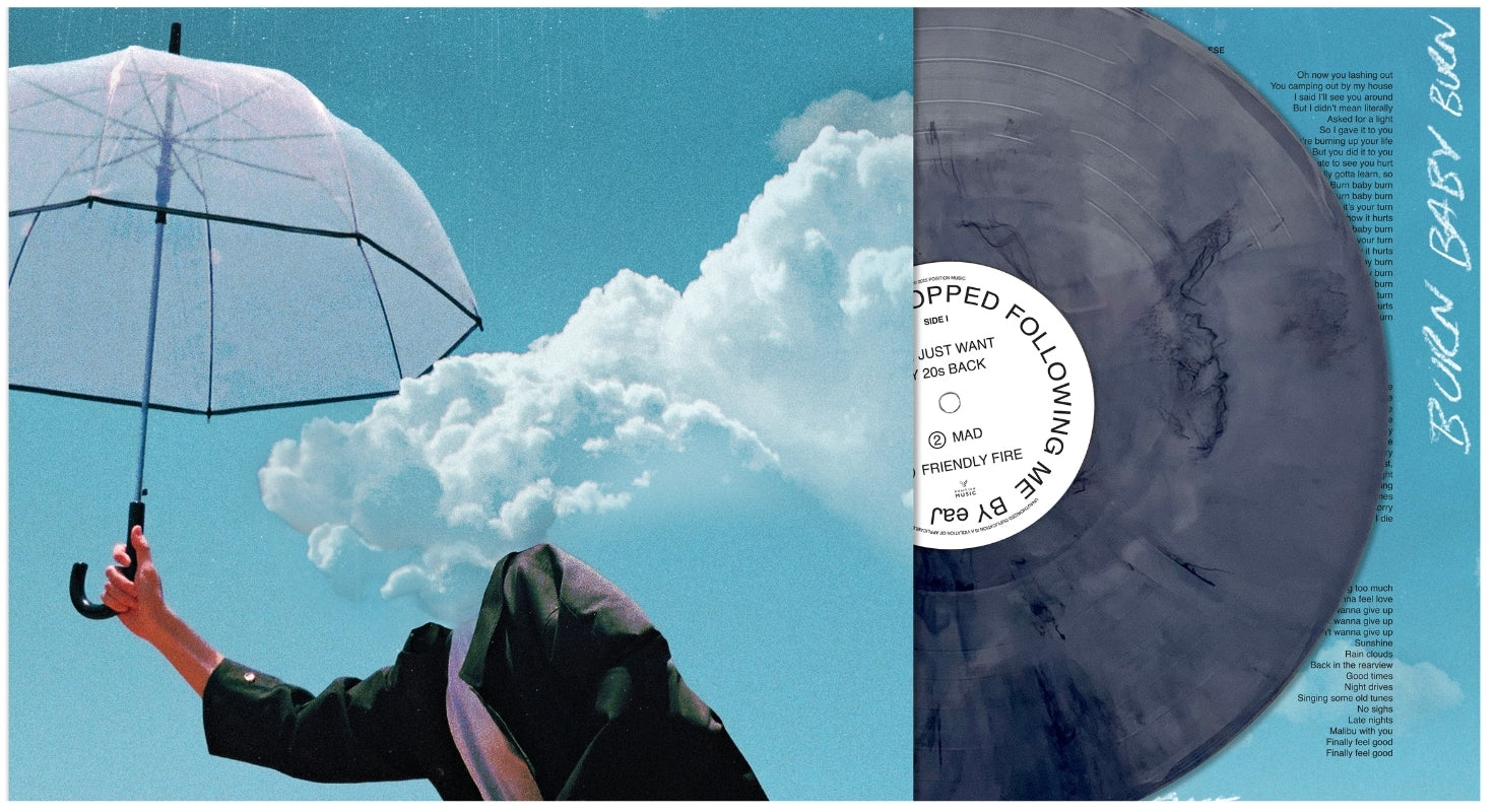 When the Rain Stopped Following Me - Blue
