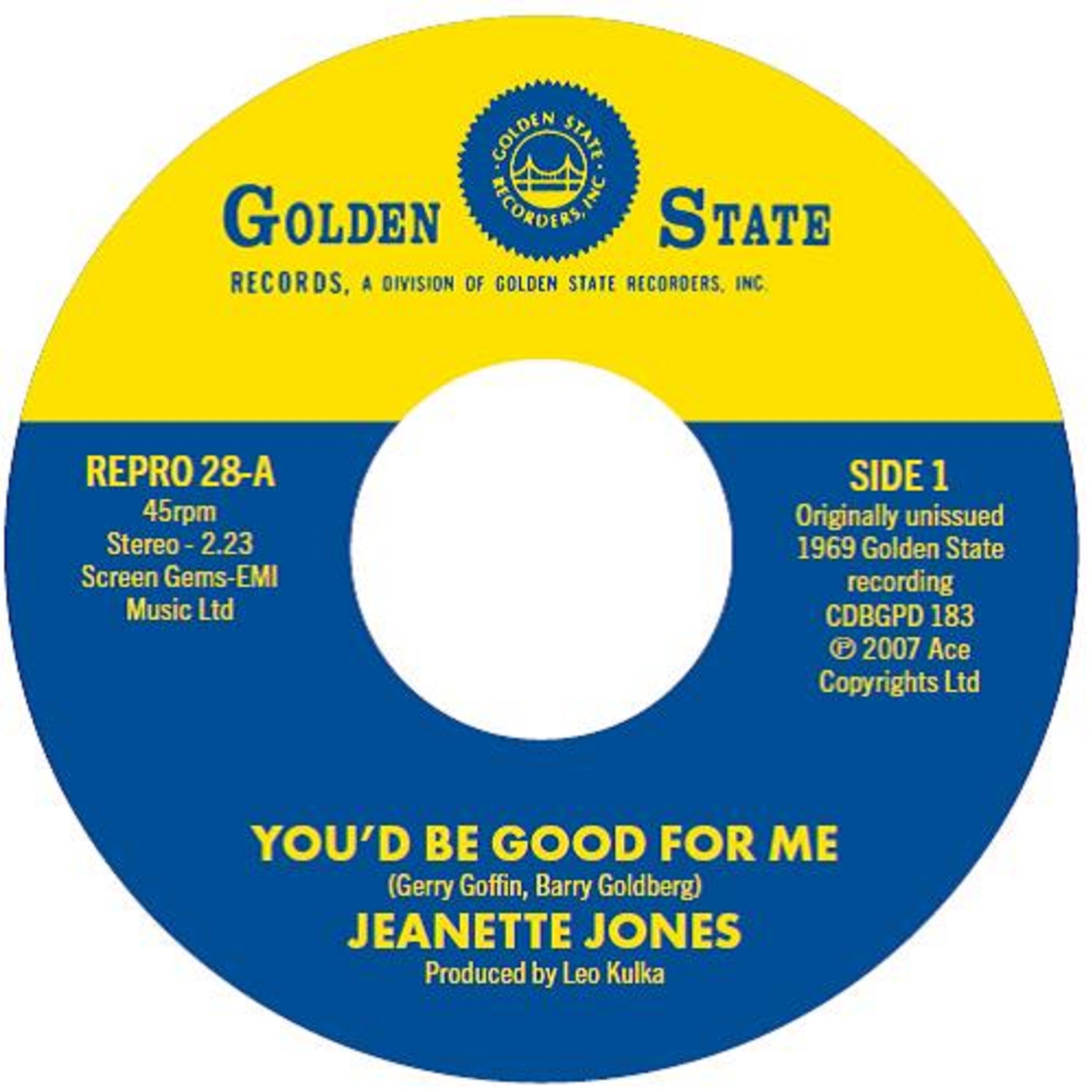 You'd Be Good For Me / Cut Loose