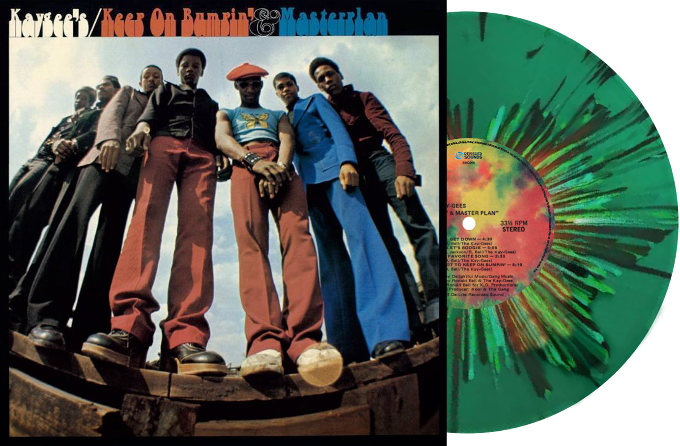 Keep On Bumpin' & Masterplan - Limited Splatter Green Vinyl