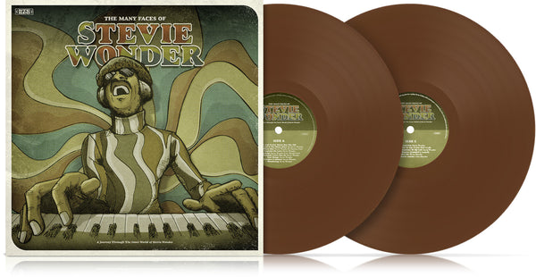 Many Faces Of Stevie Wonder / Various - Brown Vinyl
