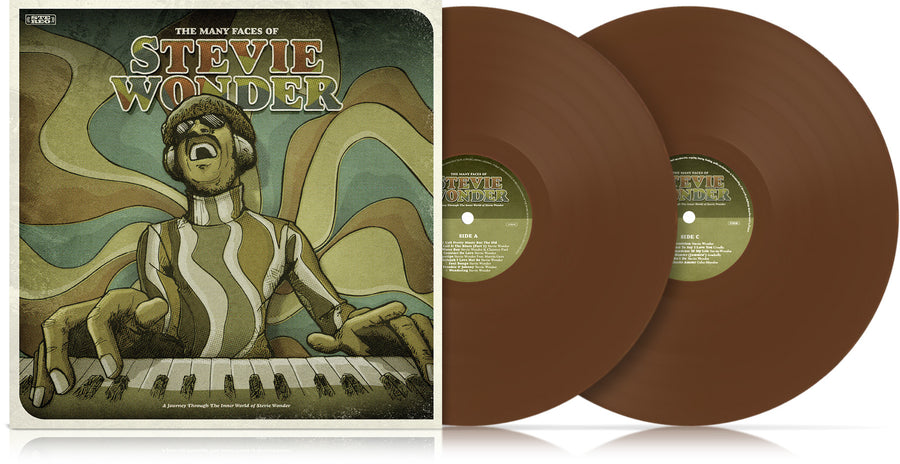 Many Faces Of Stevie Wonder / Various - Brown Vinyl
