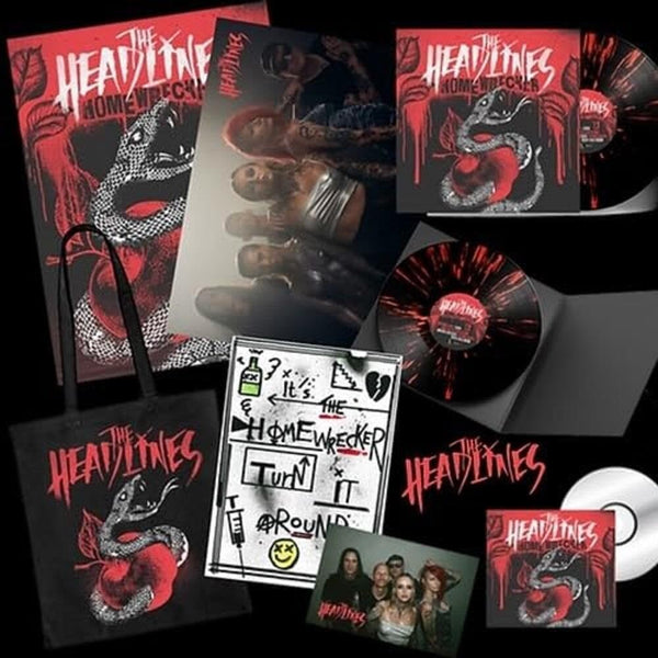 Homewrecker - Black/Red Splatter