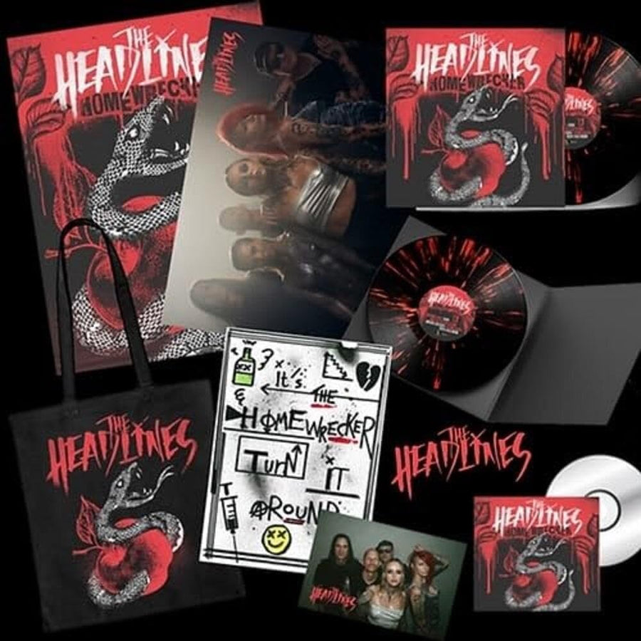 Homewrecker - Black/Red Splatter