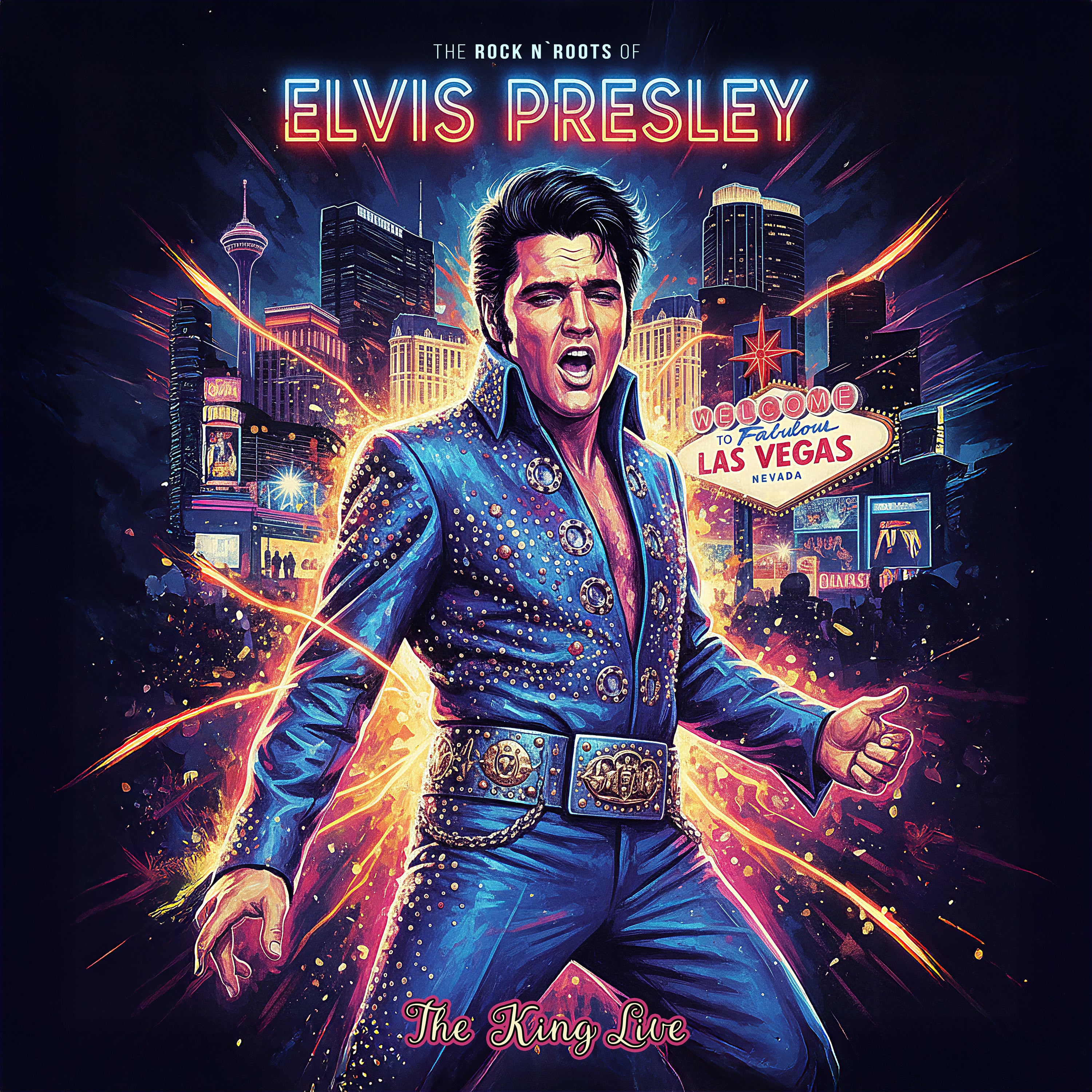 The Rock N' Roots Of Elvis Presley The King Live