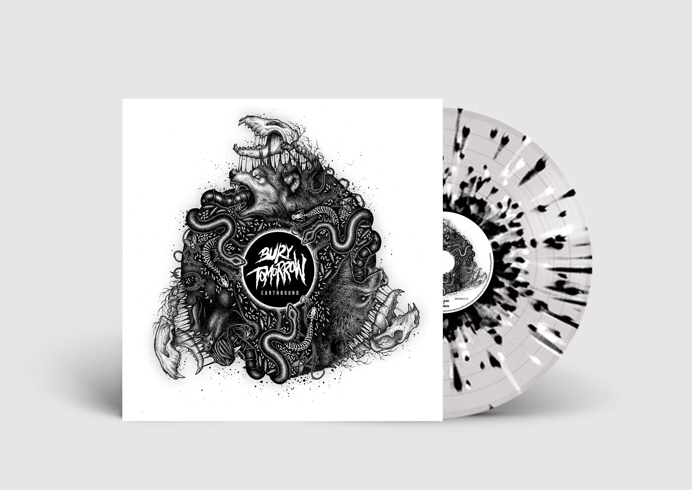 Earthbound - Black/White/Splatter