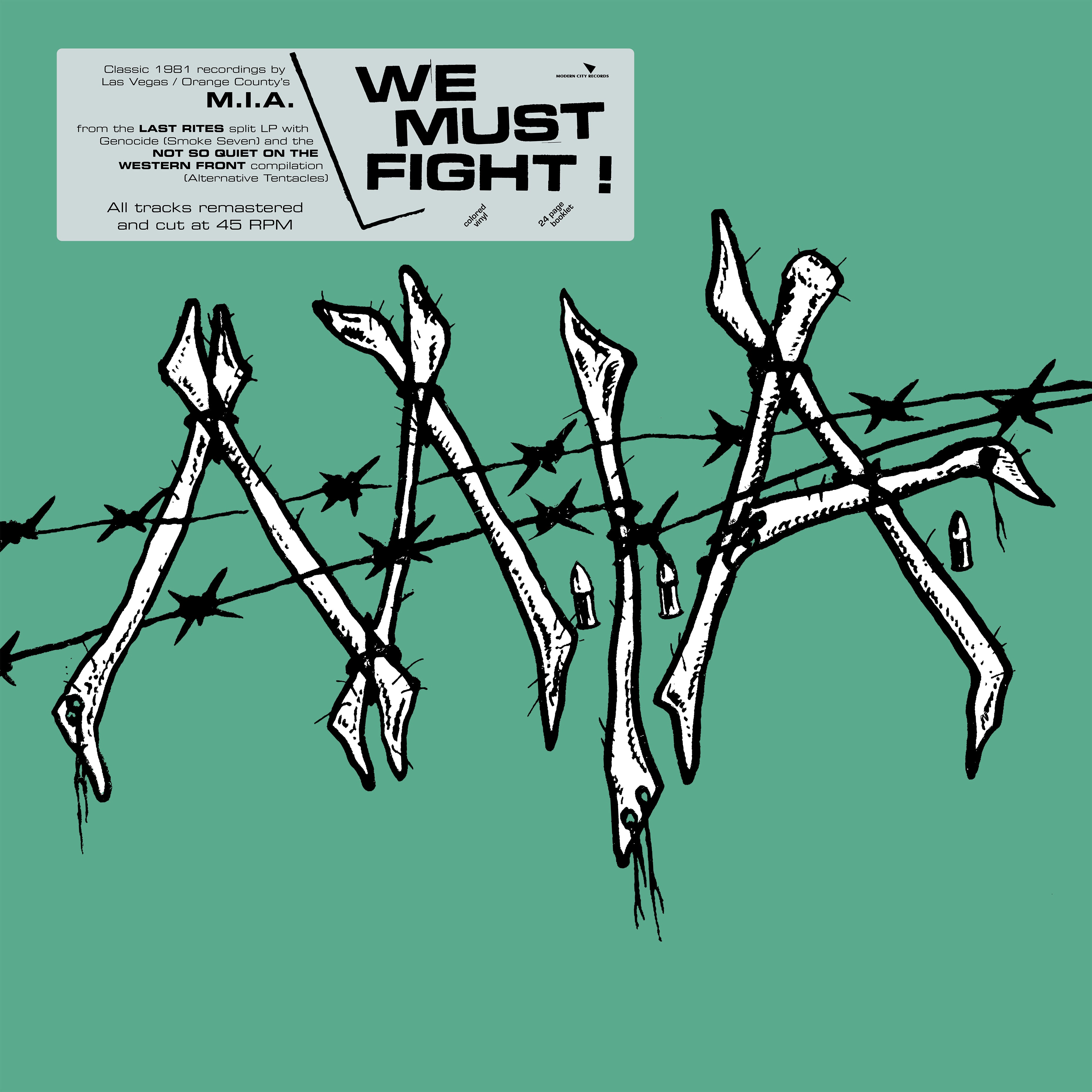We Must Fight!