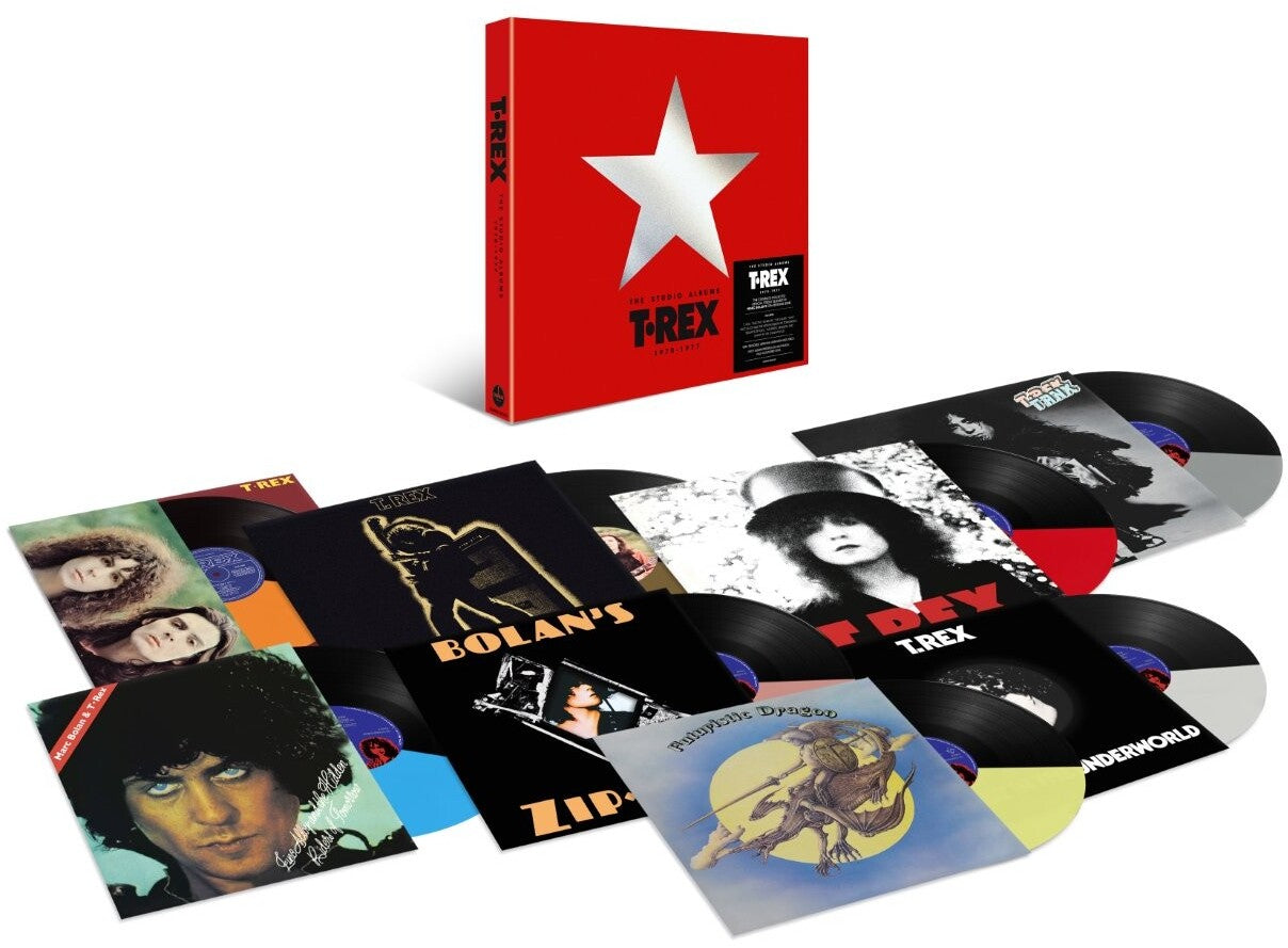 The Studio Albums 1970-1977 - Half & Half Colored Vinyl 8LP Box Set