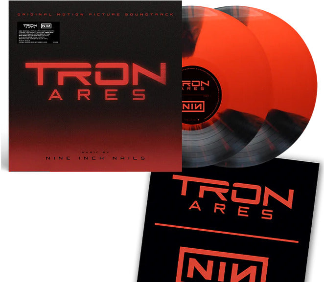 Tron: Ares (Original Soundtrack) - Limited Red & Black Marble Colored Vinyl