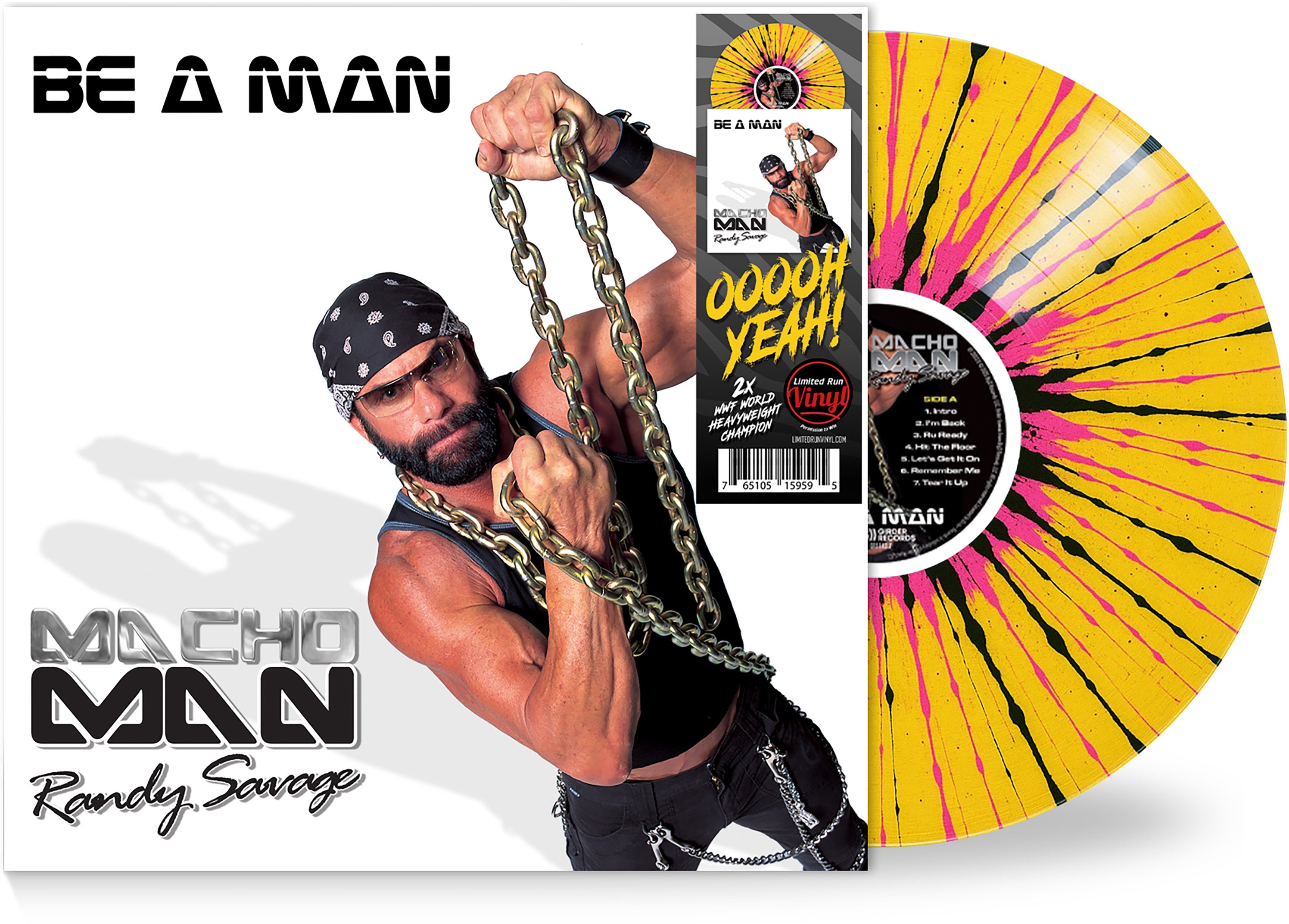 Be a Man - Yellow/Black/Pink