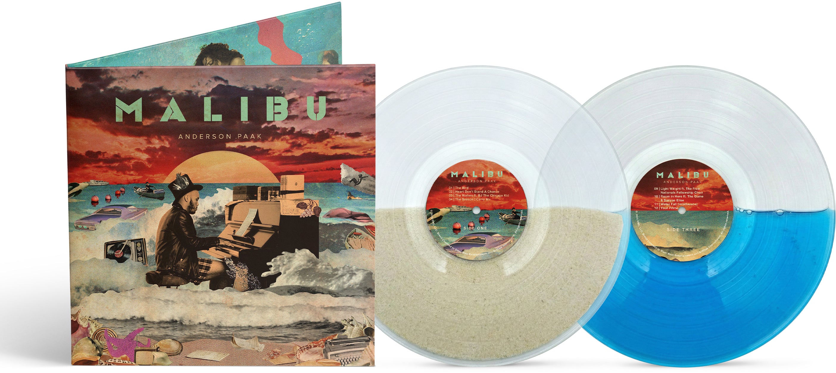 Malibu (10 Year Anniversary) - Water & Sand Filled