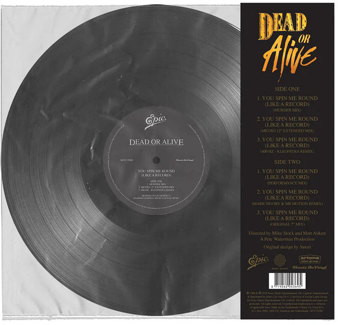 You Spin Me Round - 180-Gram Black Vinyl