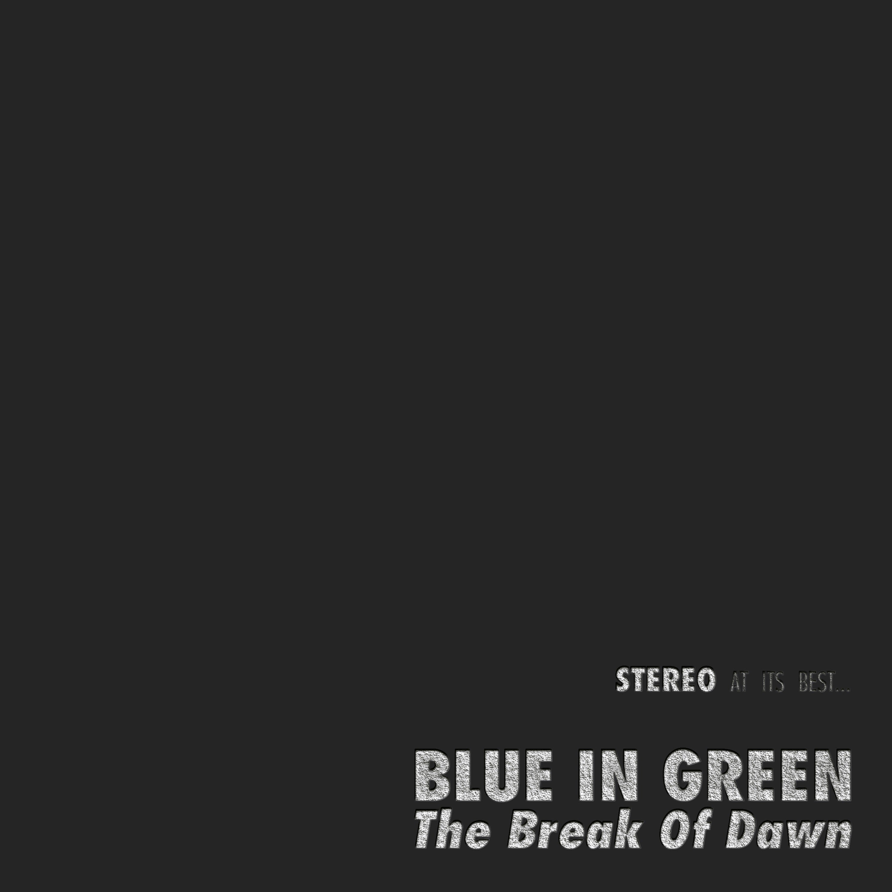 The Break Of Dawn