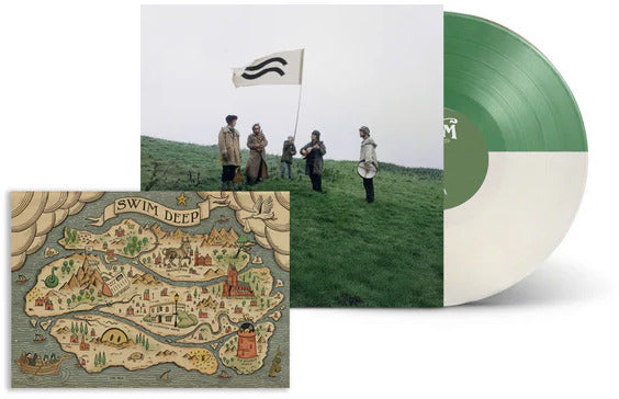 Hum - Half Green & Half White Colored Vinyl
