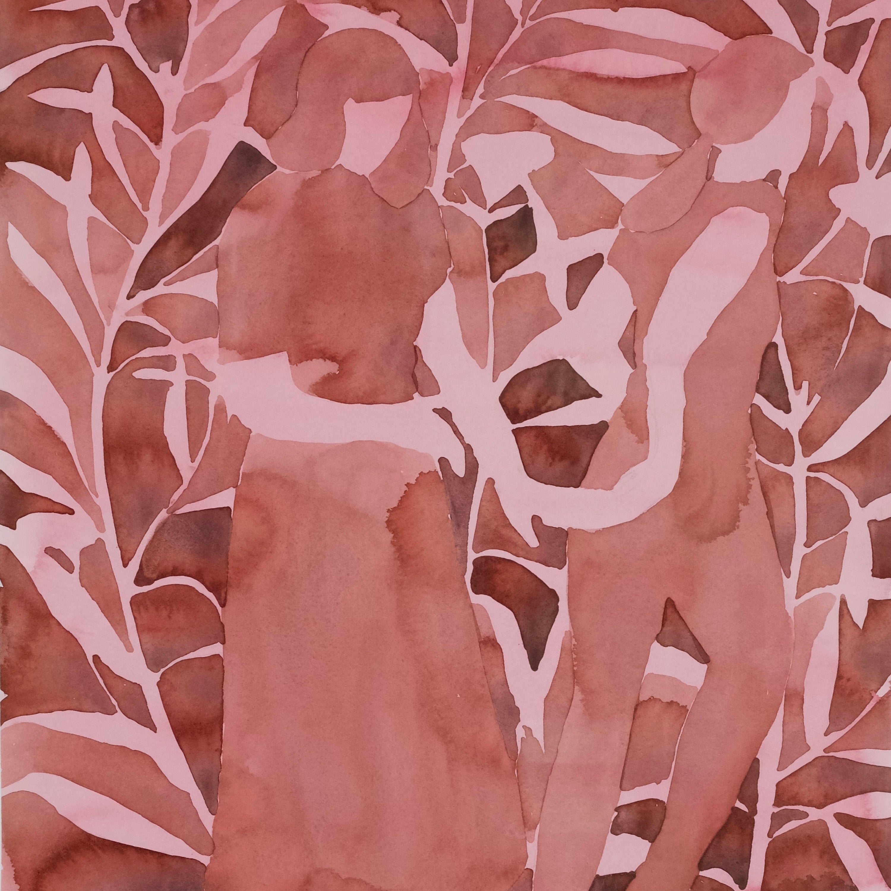 Hopeful Woman - Red