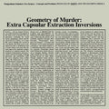 Geometry Of Murder: The Extra Capsular Extraction Inversions