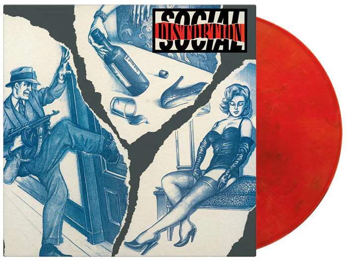 Social Distortion - Limited 180-Gram Translucent Red, Black & White Marble Colored Vinyl