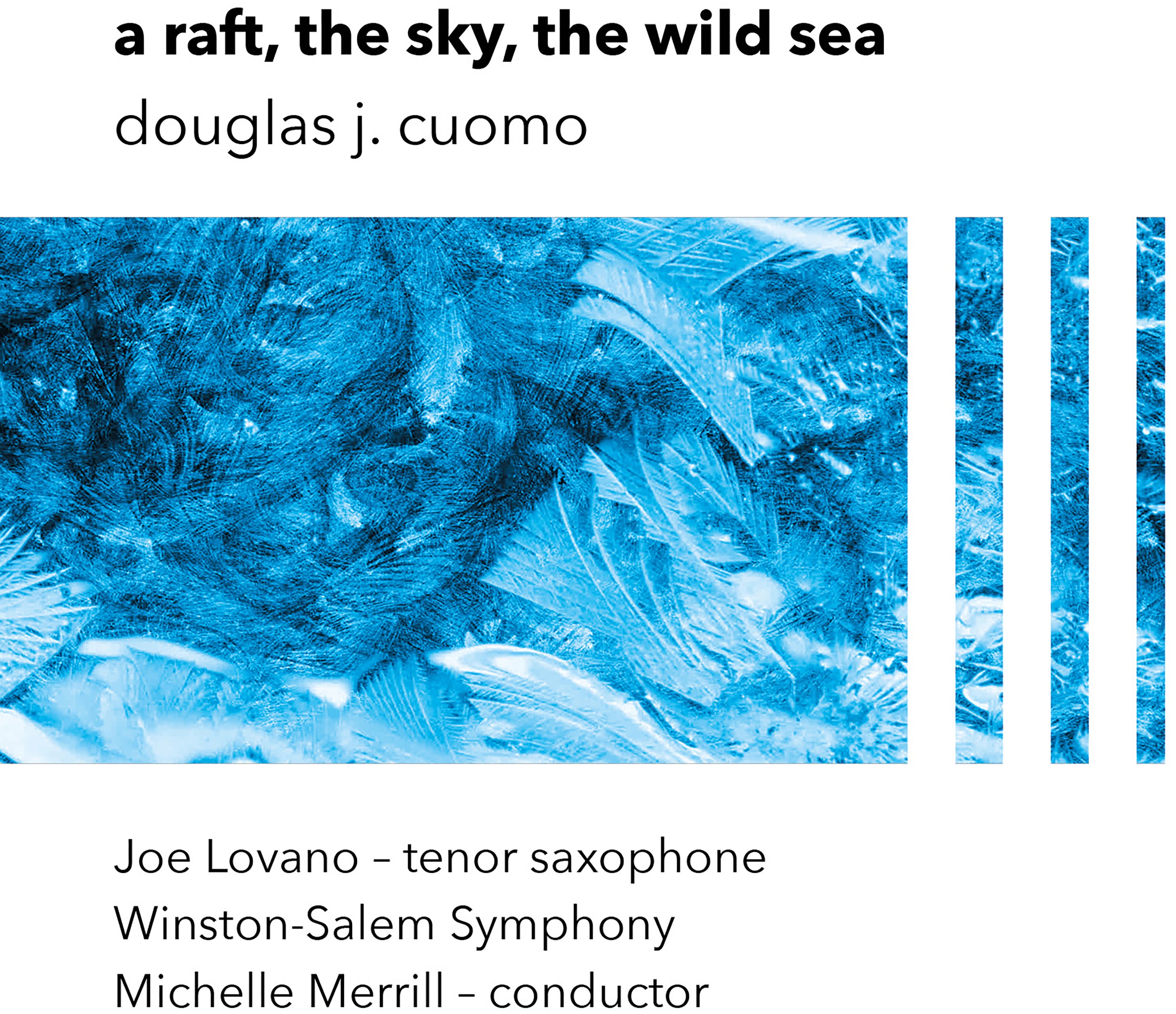 A RAFT THE SKY THE WILD SEA