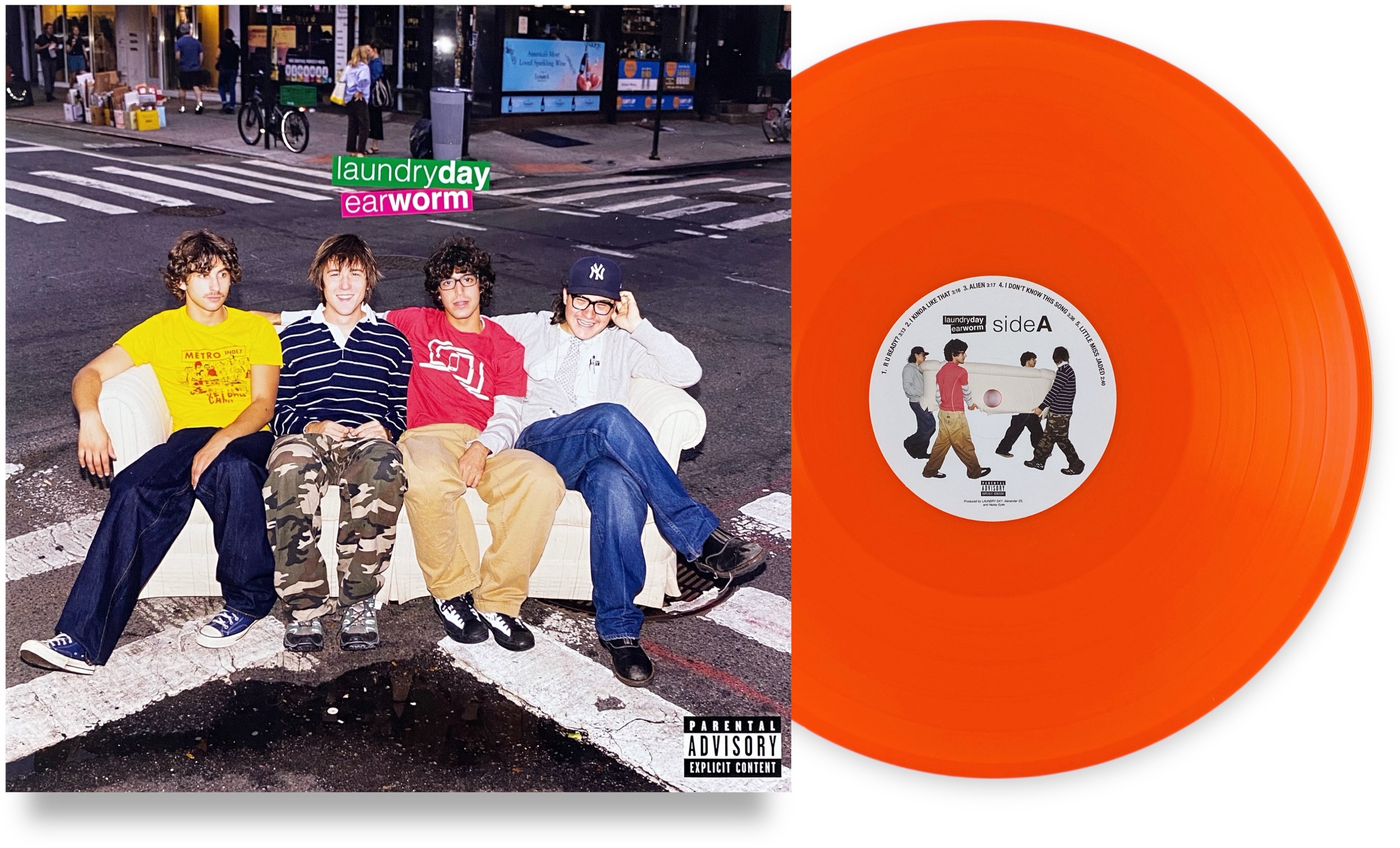 Earworm - Neon Orange